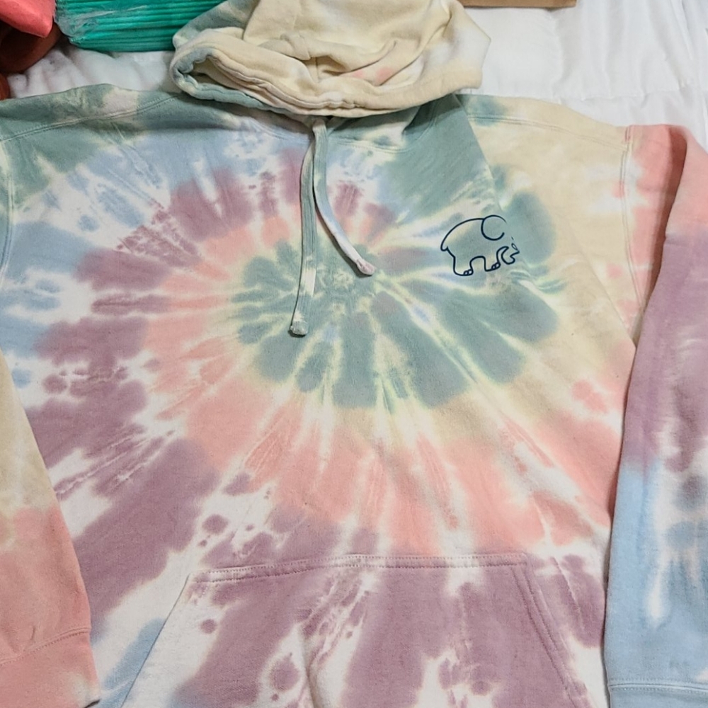 Ivory Ella  tie dye hoodie